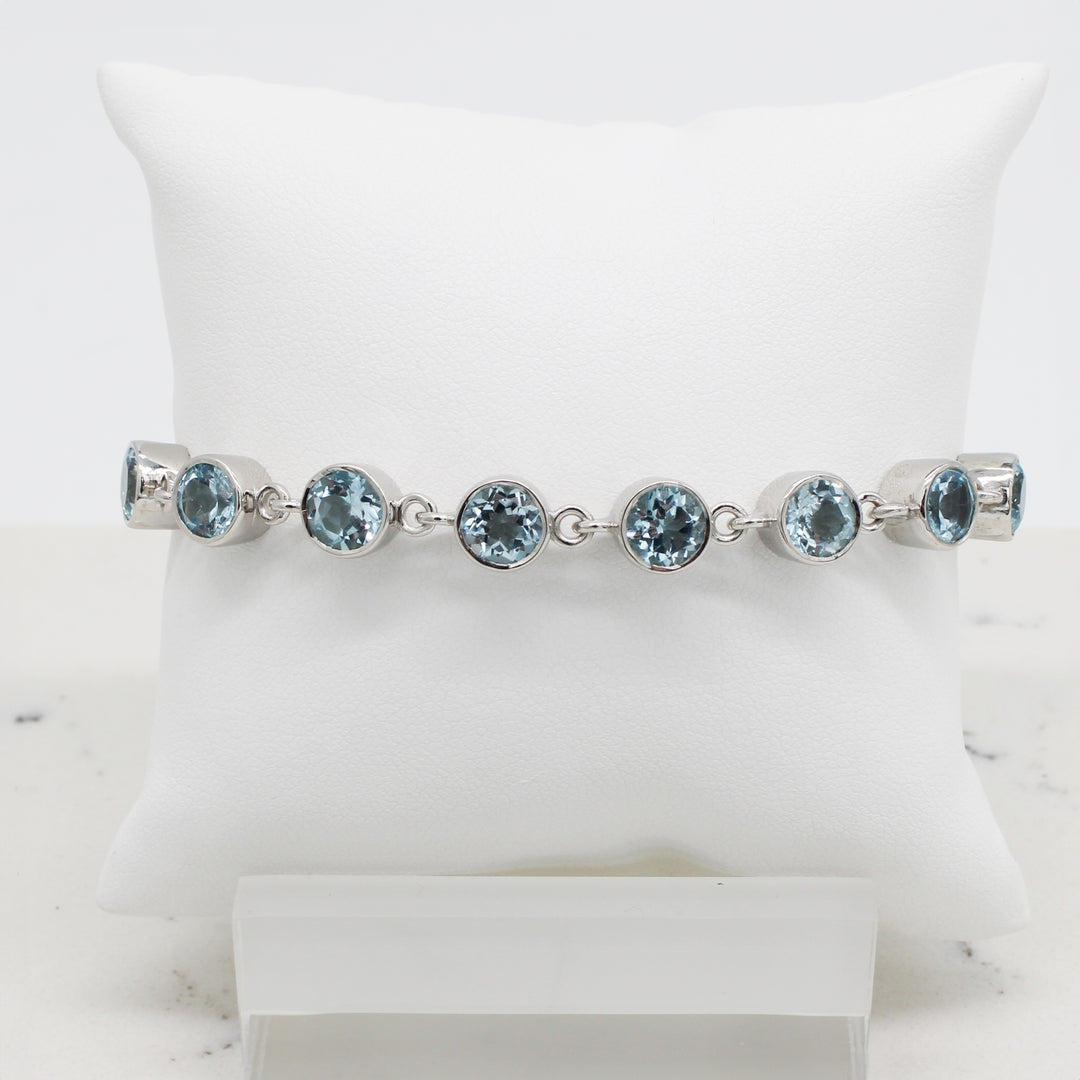 Blue Topaz Bracelet