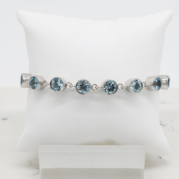 Blue Topaz Bracelet
