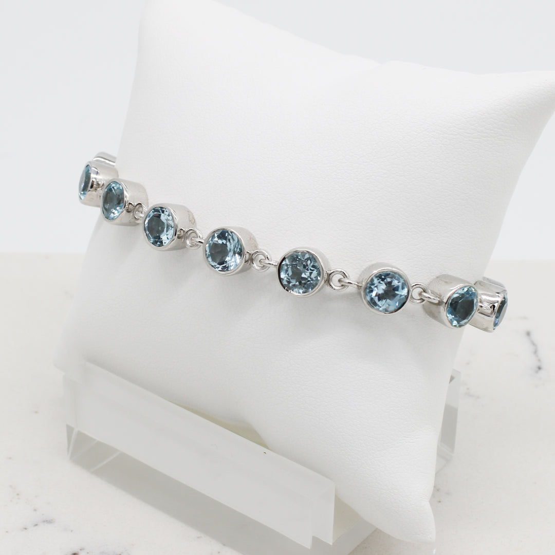 Blue Topaz Bracelet