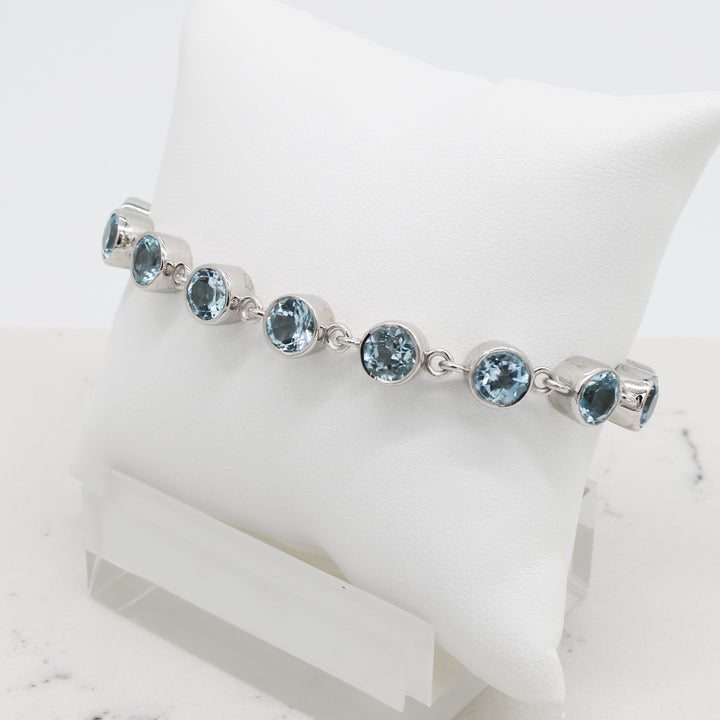 Blue Topaz Bracelet