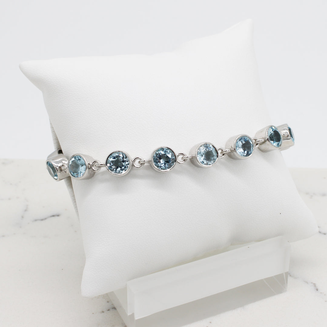 Blue Topaz Bracelet