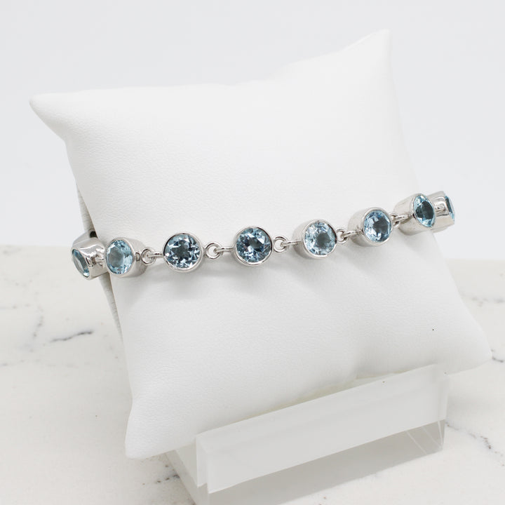 Blue Topaz Bracelet