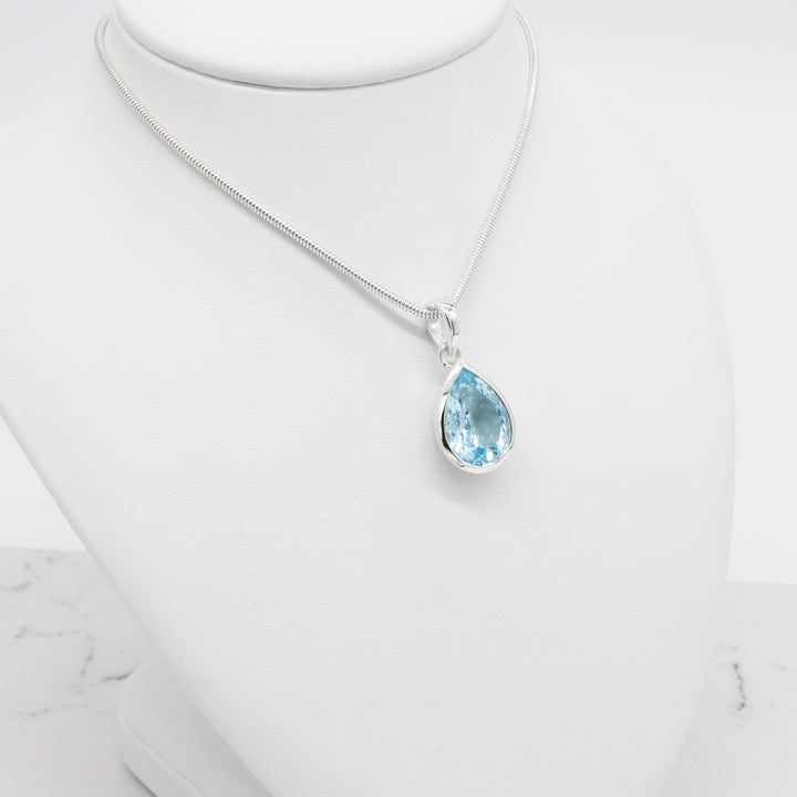 Blue Topaz Pendant