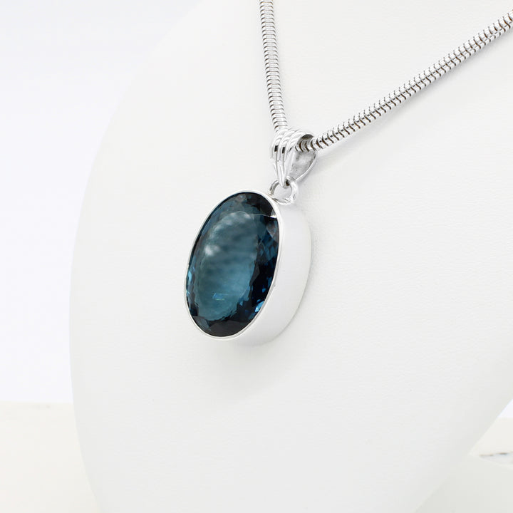 London Blue Topaz Pendant