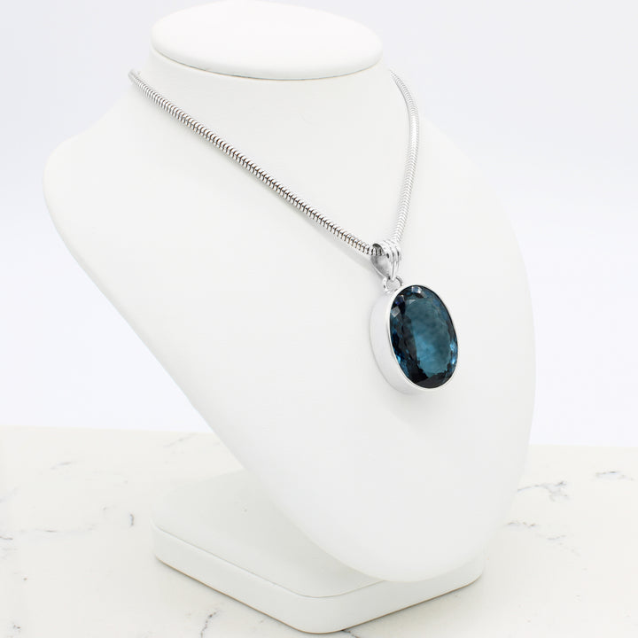 London Blue Topaz Pendant