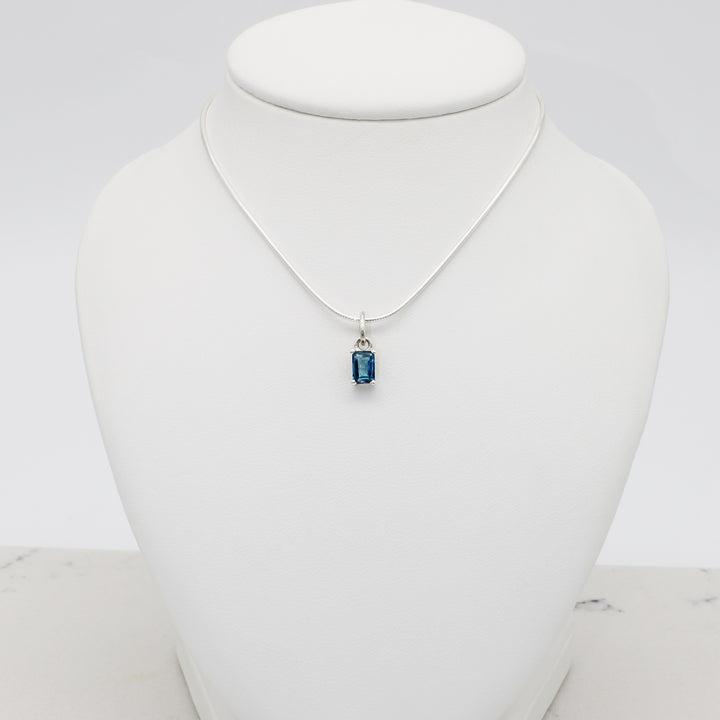 London Blue Topaz Pendant