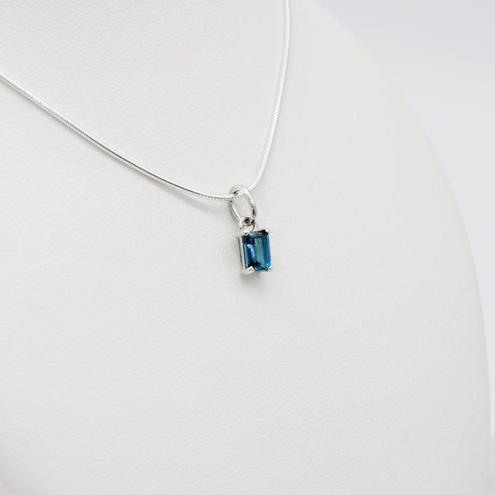 London Blue Topaz Pendant