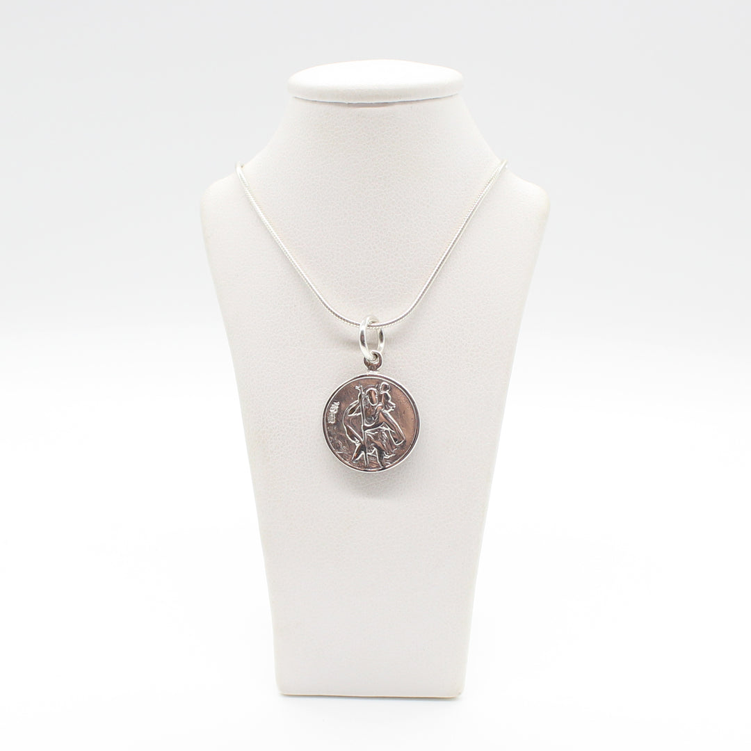 Blue John St Christopher Pendant