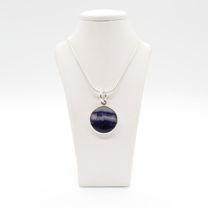 Blue John St Christopher Pendant