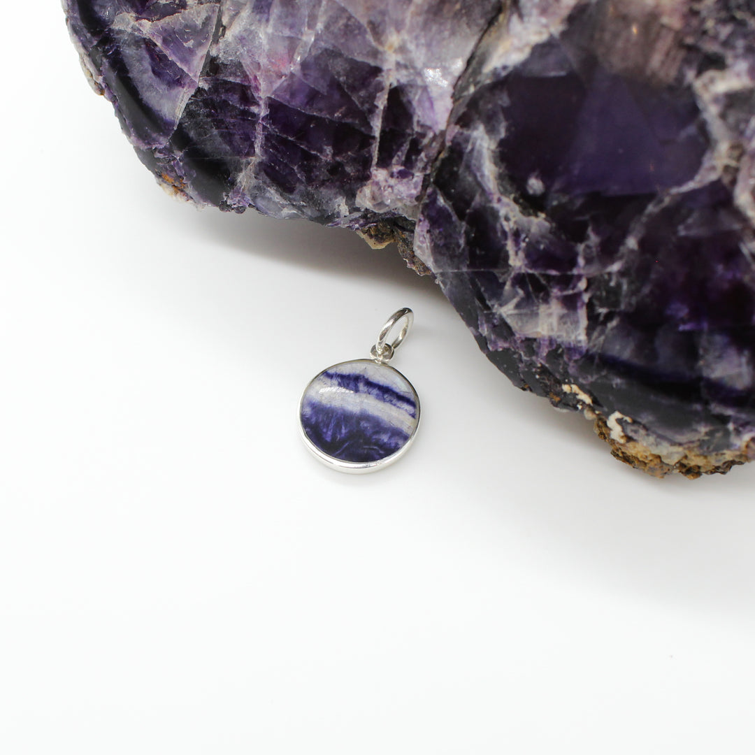 Blue John St Christopher Pendant