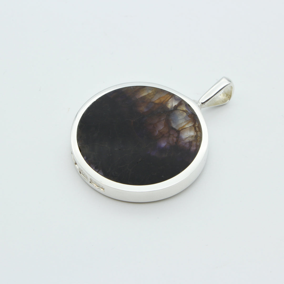 Blue John Double Sided Pendant