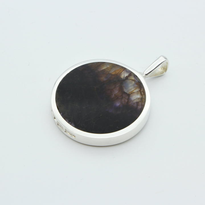 Blue John Double Sided Pendant