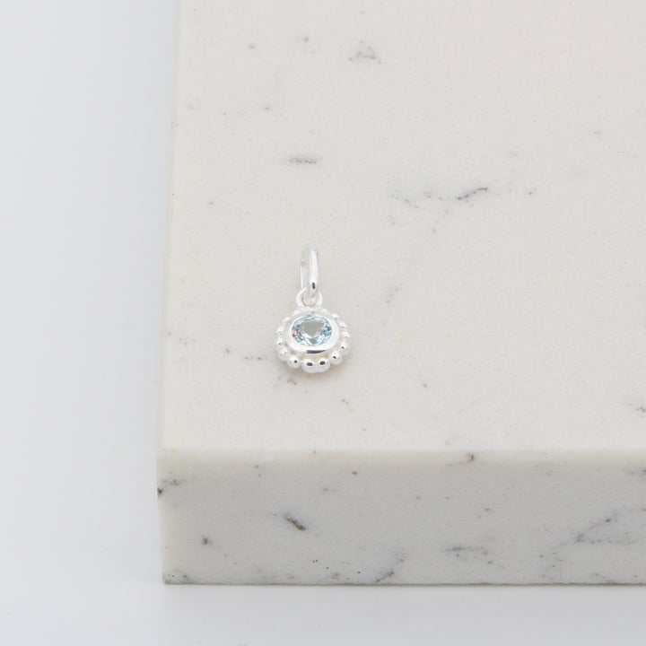 Blue Topaz Pendant