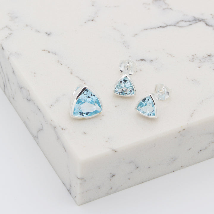 Blue Topaz Pendant