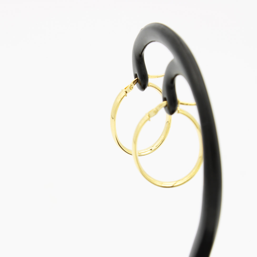 9ct Gold Hoop Earrings