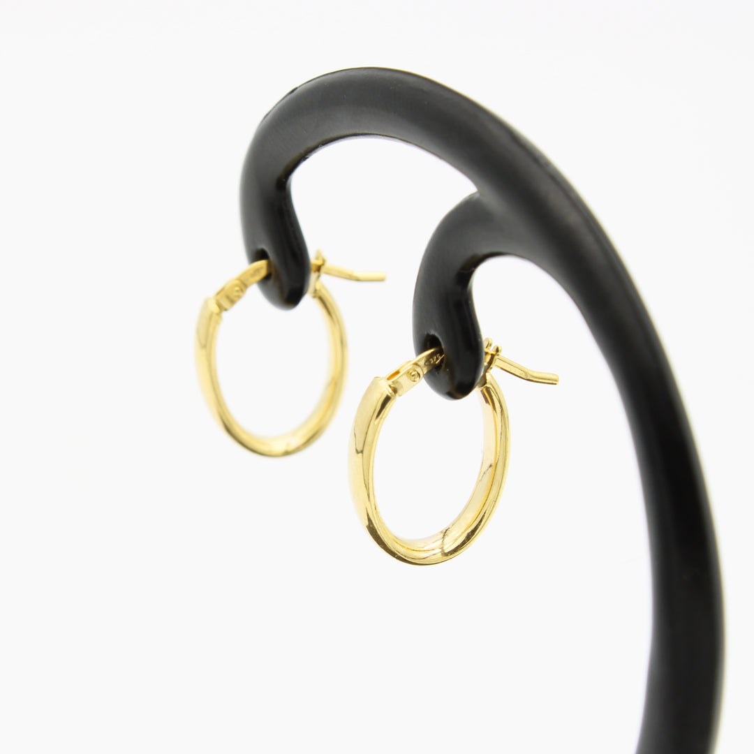 9ct Gold Hoop Earrings