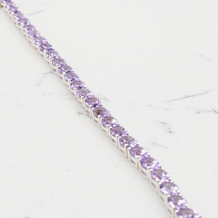 Amethyst Tennis Bracelet