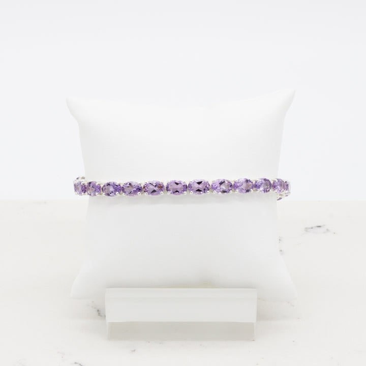 Amethyst Tennis Bracelet