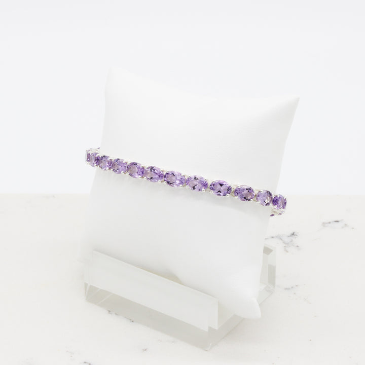 Amethyst Tennis Bracelet