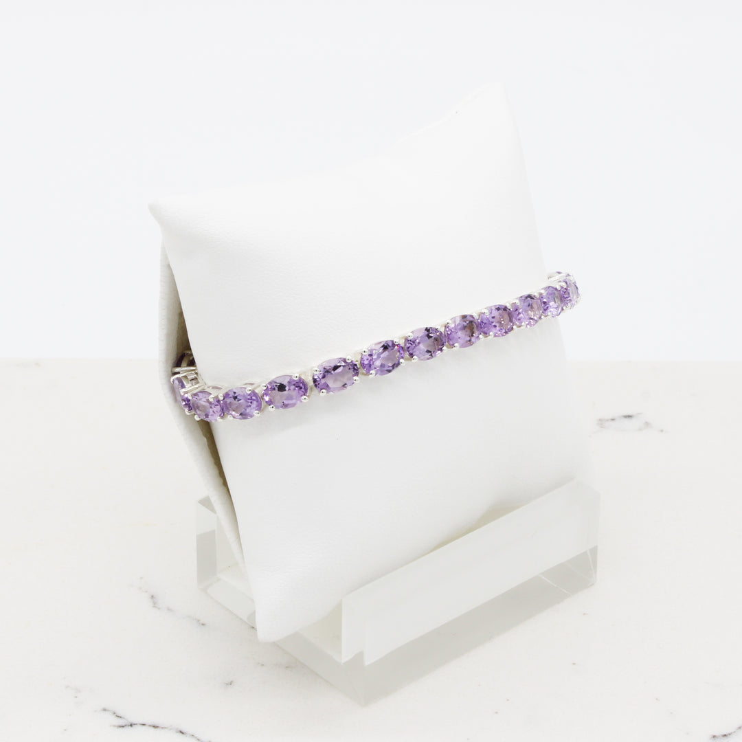 Amethyst Tennis Bracelet