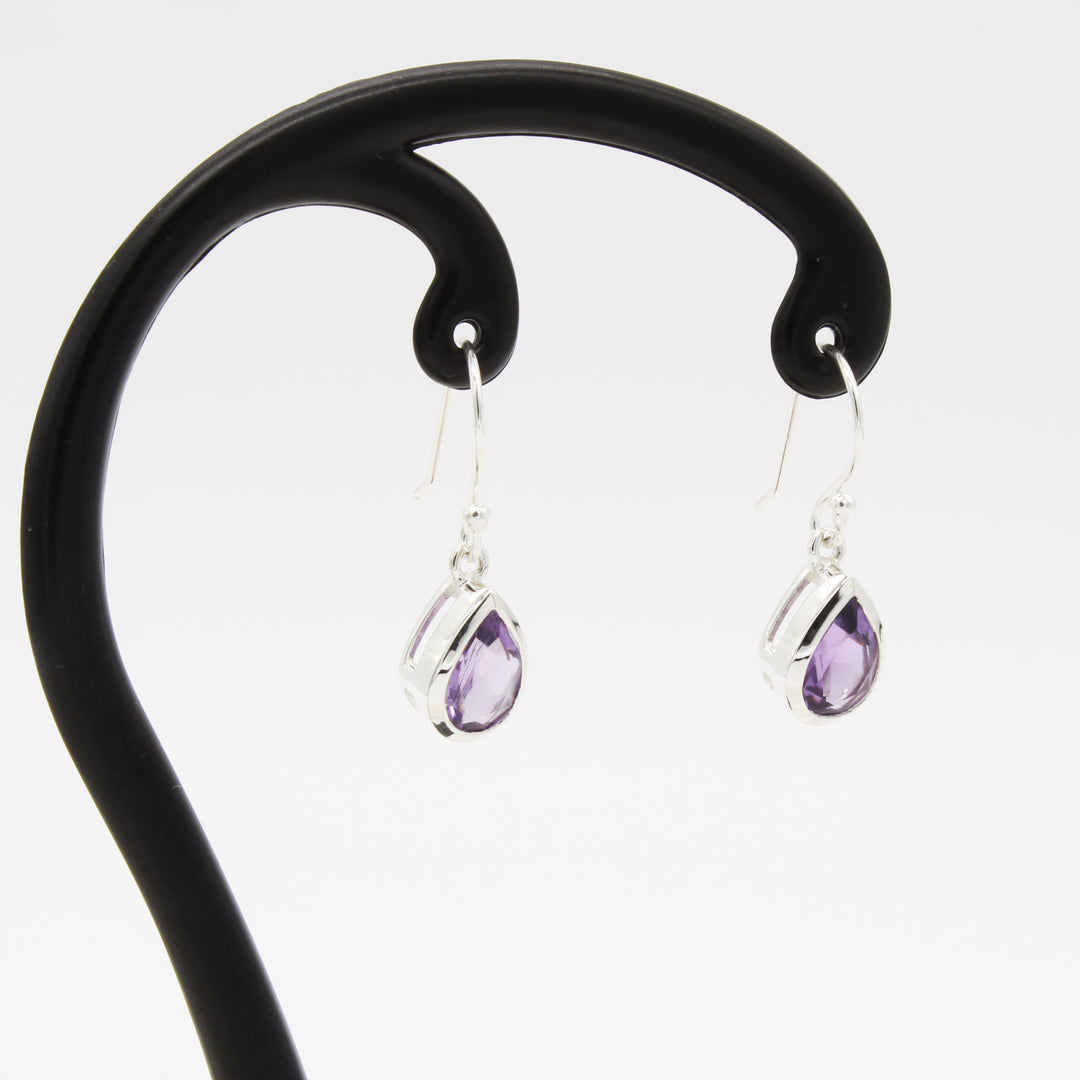 Amethyst Drop Earrings