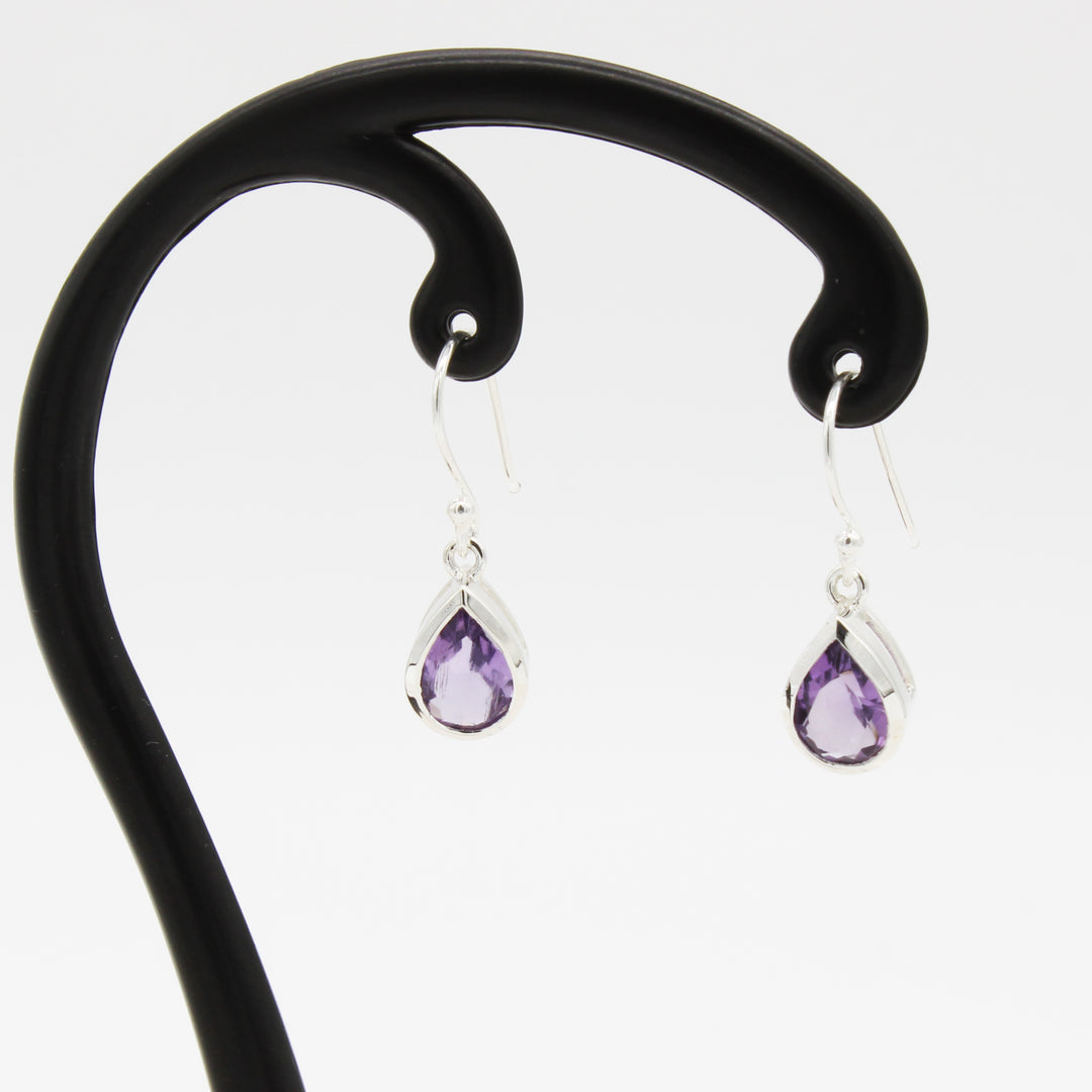 Amethyst Drop Earrings