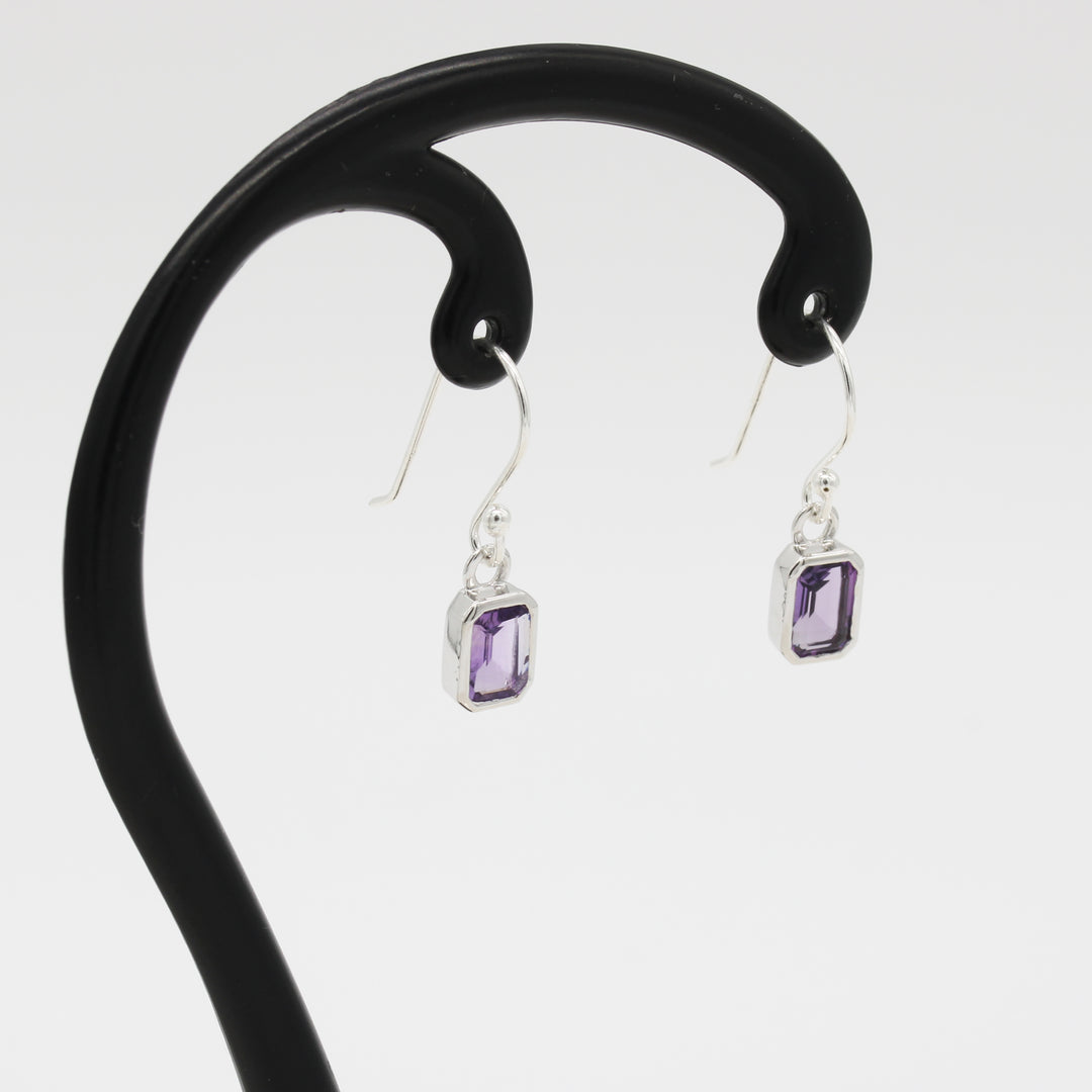 Amethyst Drop Earrings