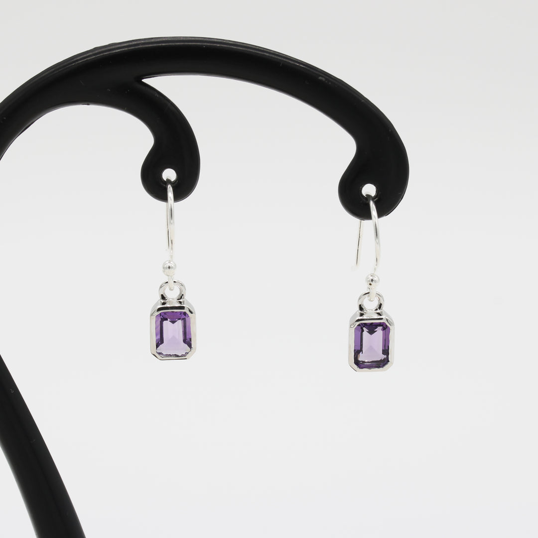 Amethyst Drop Earrings