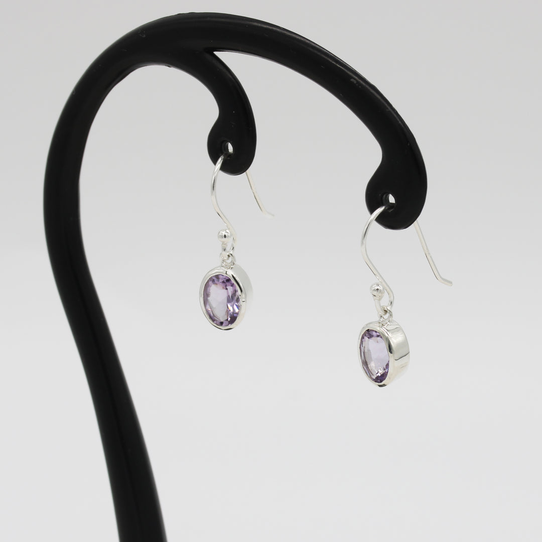 Amethyst Drop Earrings