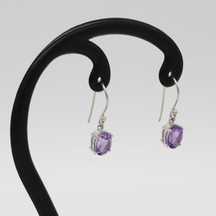 Amethyst Drop Earrings