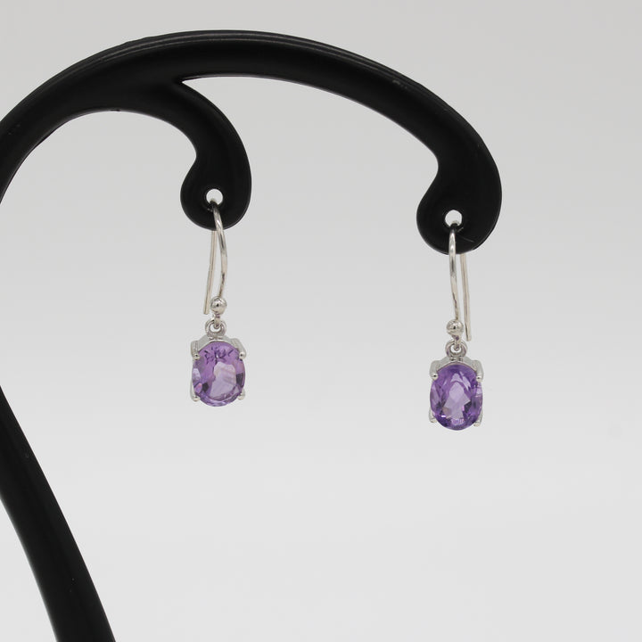 Amethyst Drop Earrings