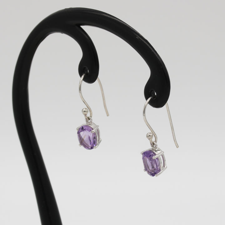 Amethyst Drop Earrings