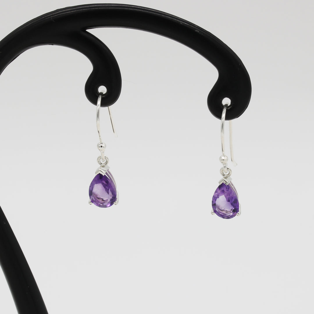 Amethyst Drop Earrings