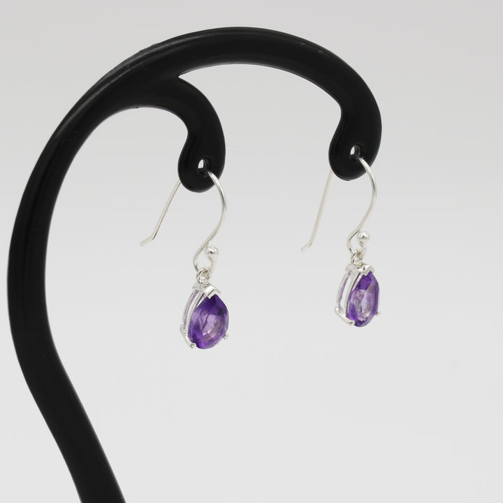 Amethyst Drop Earrings