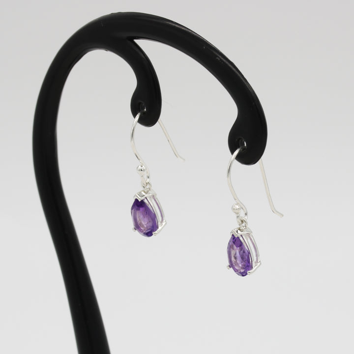 Amethyst Drop Earrings