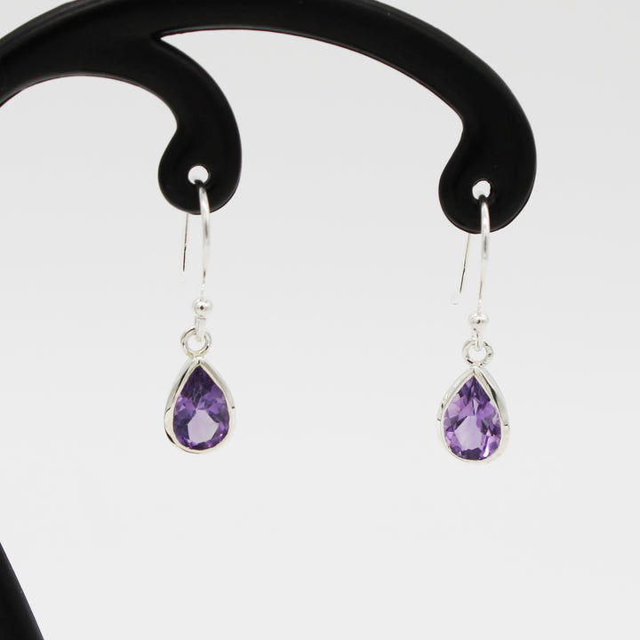 Amethyst Drop Earrings