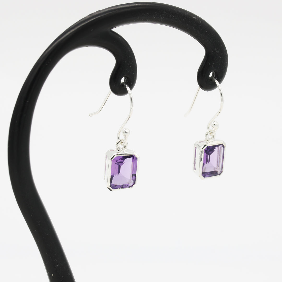 Amethyst Drop Earrings