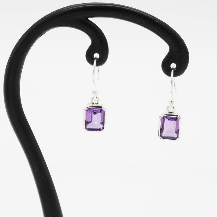 Amethyst Drop Earrings