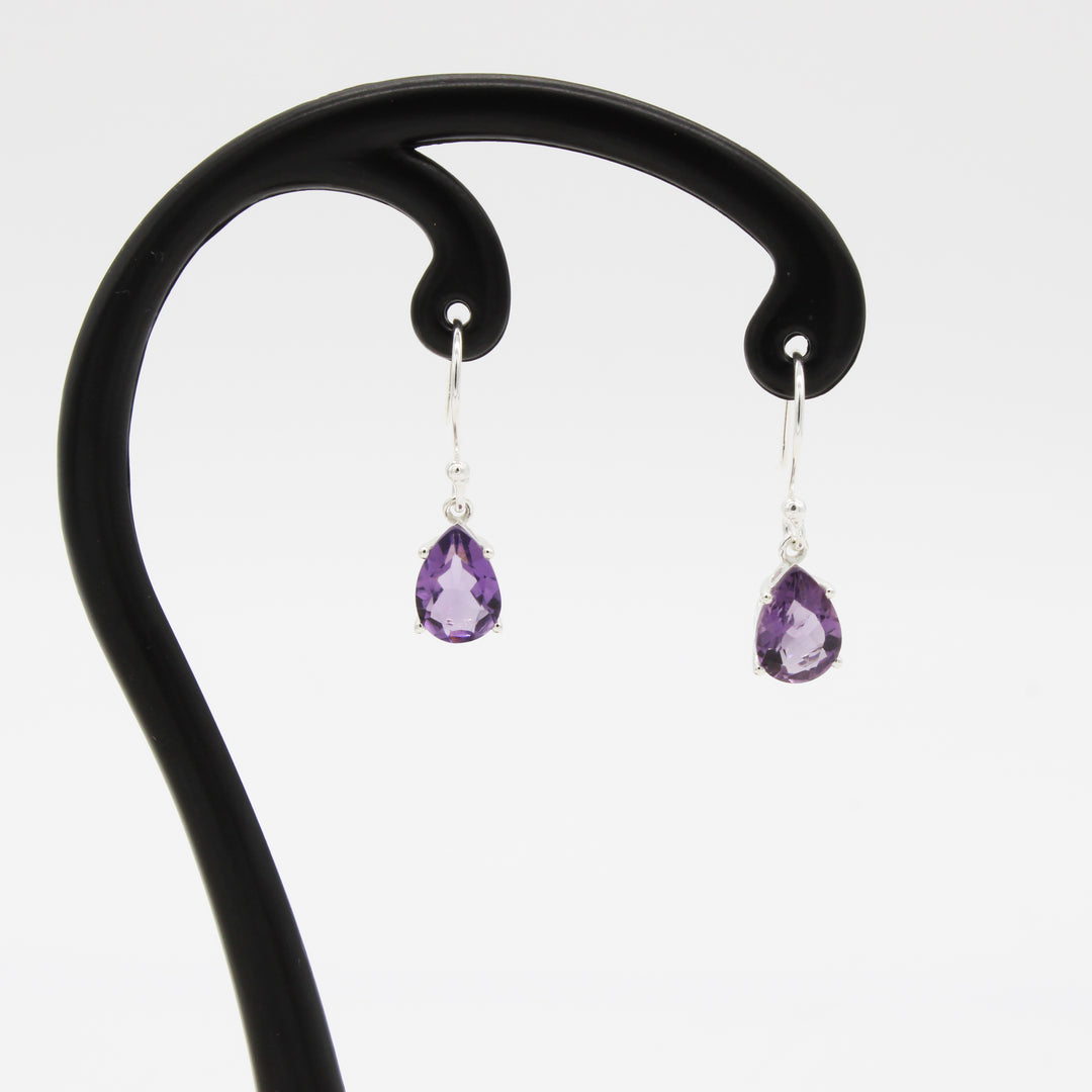 Amethyst Drop Earrings