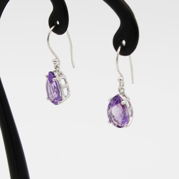 Amethyst Drop Earrings