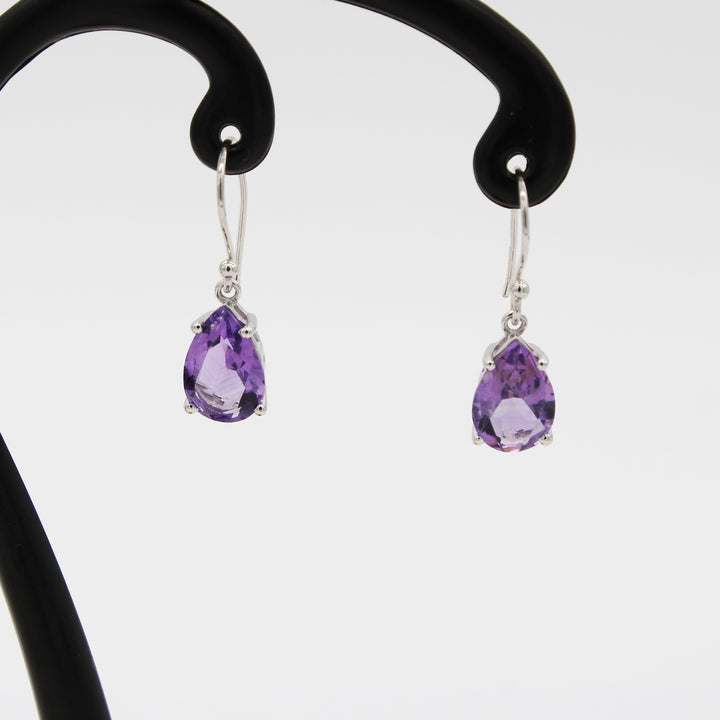 Amethyst Drop Earrings