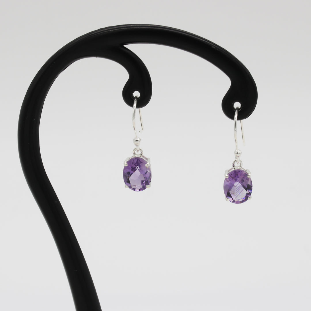 Amethyst Drop Earrings