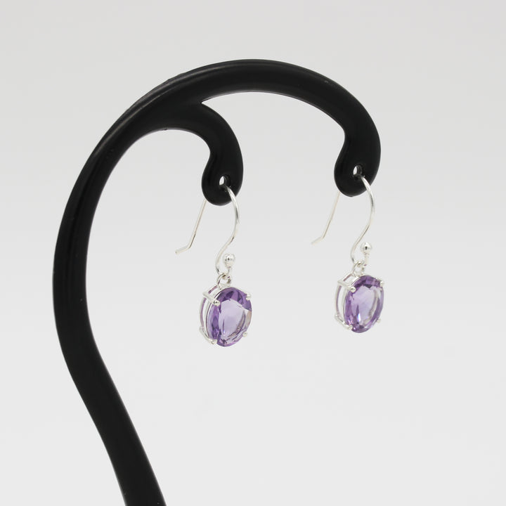 Amethyst Drop Earrings