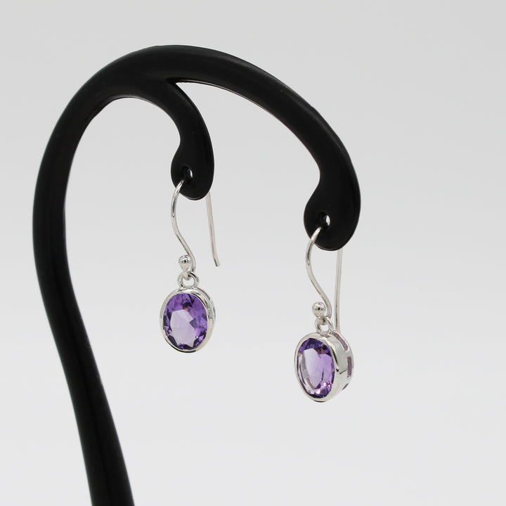 Amethyst Drop Earrings