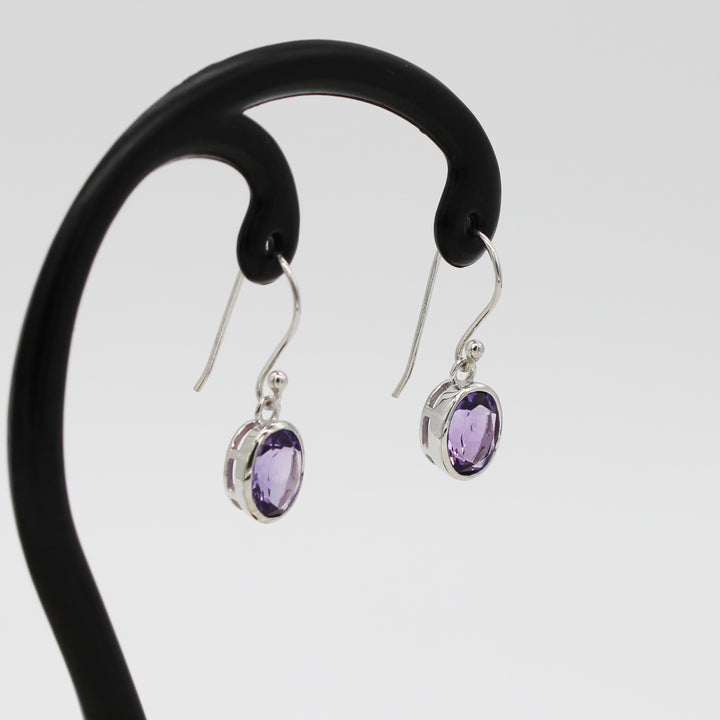 Amethyst Drop Earrings