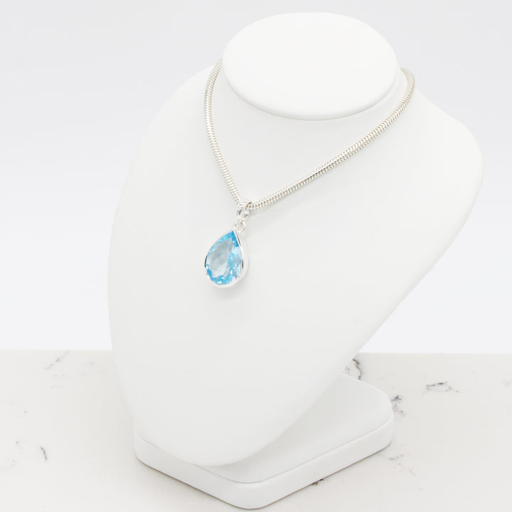 Blue Topaz Pendant