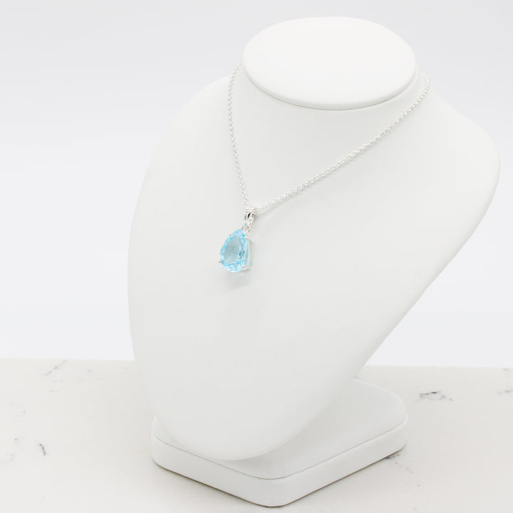 Blue Topaz Pendant