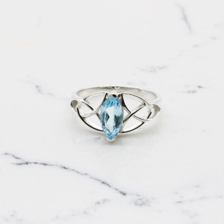 Blue Topaz Ring