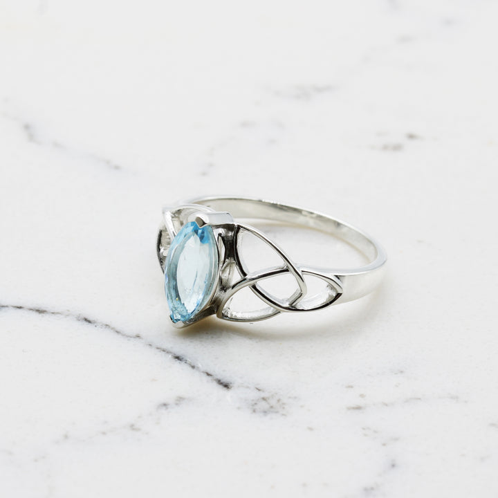 Blue Topaz Ring