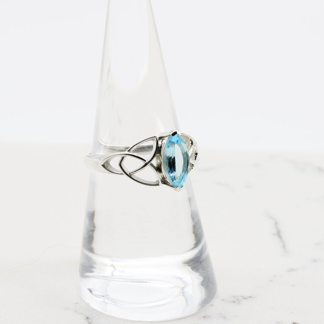 Blue Topaz Ring